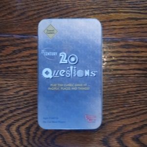 20 questions? Travel game? Quarantine?